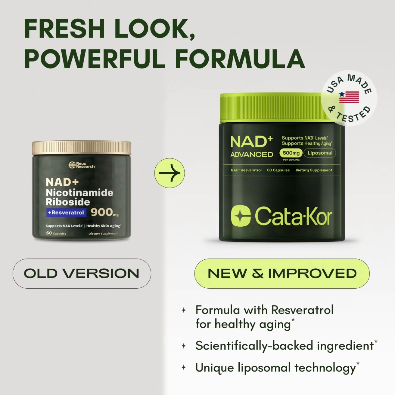 Nad+ Advanced - 60 Capsules Dietary Supplement