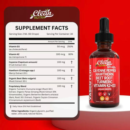 Cayenne Pepper Supplement Liquid Drops